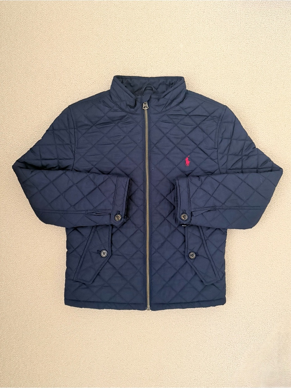 Kids Polo Ralph Lauren Quilted Jacket (Size: 7)